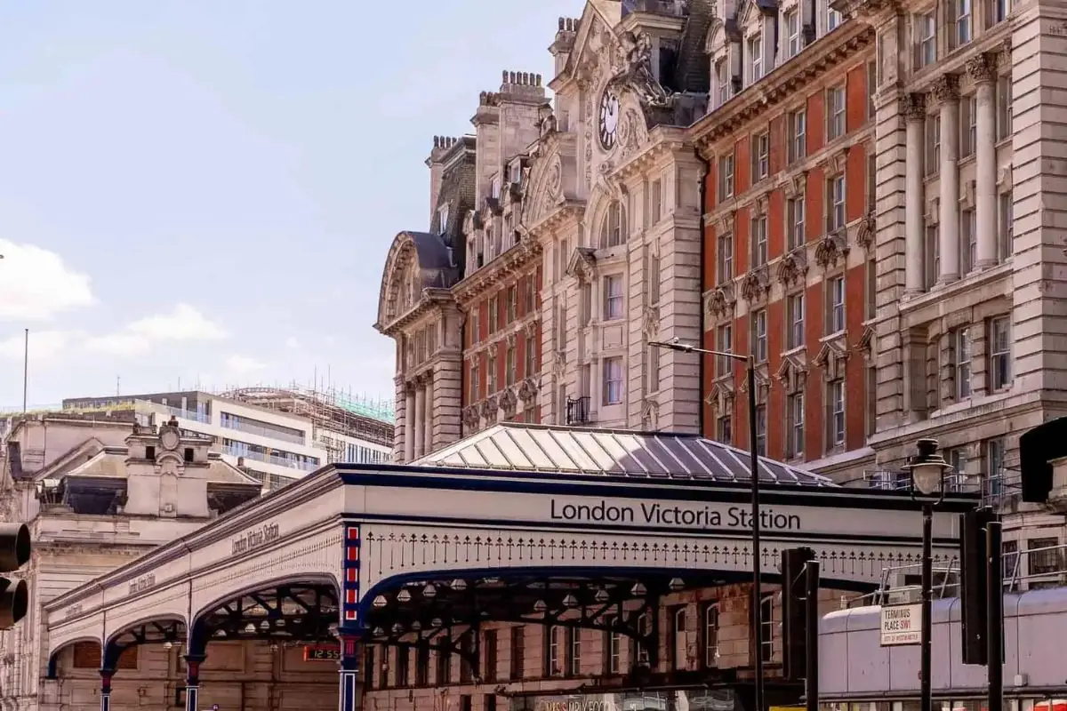 London Victoria station
